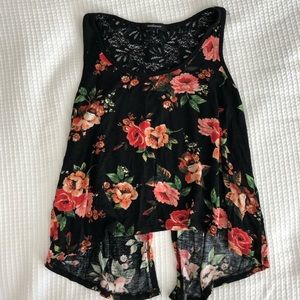 Floral crop top